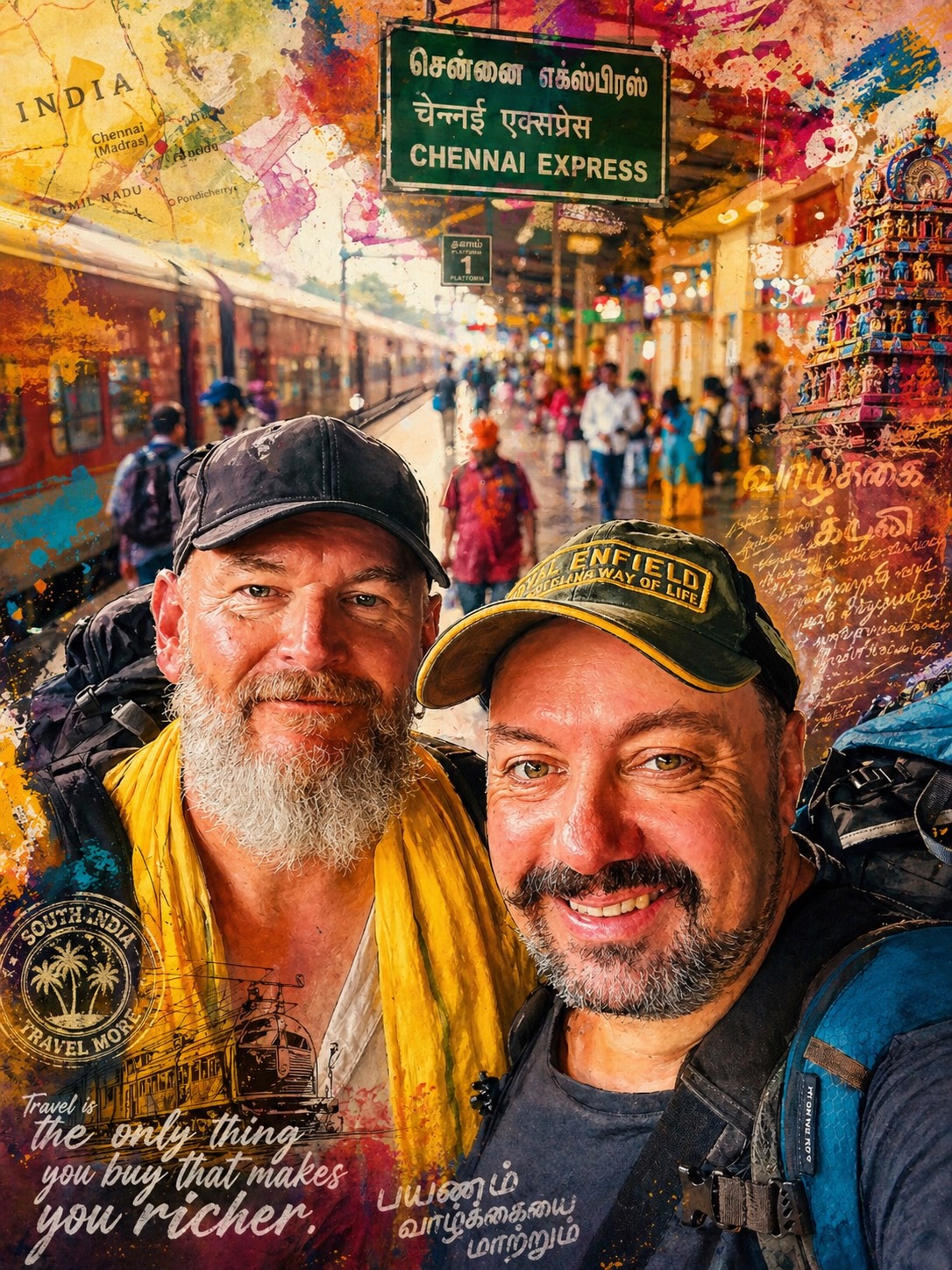 Reini und Erwin auf Reisen in Indien