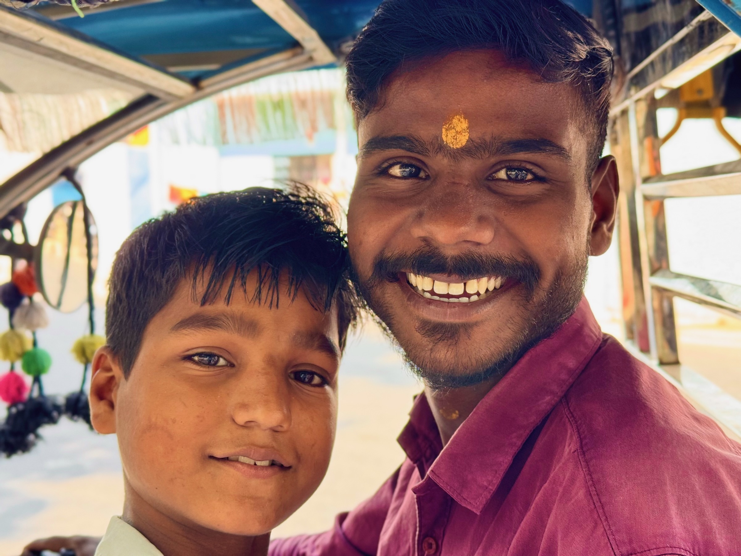 Die kürzeste Tuk-Tuk-Fahrt in Lucknow